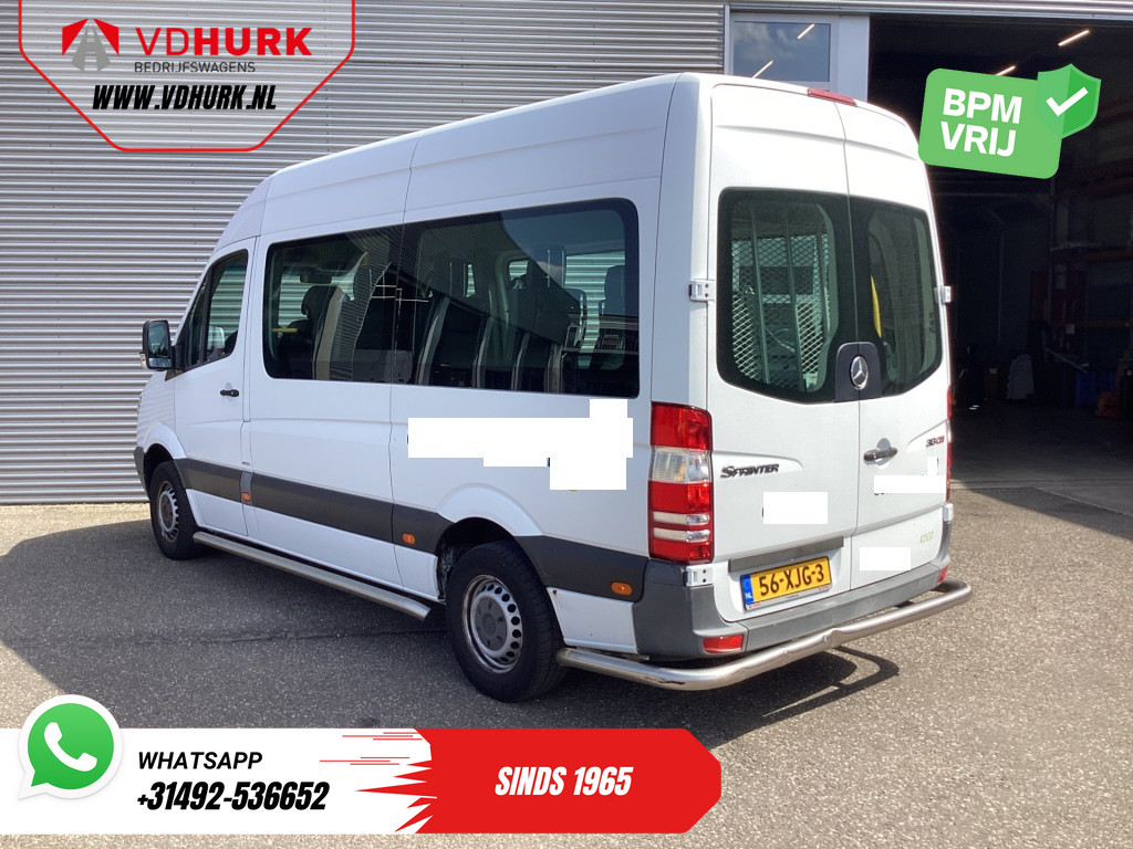 Mercedes-Benz Sprinter Personenvervoer 313 2.2 CDI L2H2 €11.132 Incl. BTW BPM VRIJ! EXPORT ONLY Combi/ 9 Persoons/ Kombi/ 9P/ Airco/ Rolstoellift 1