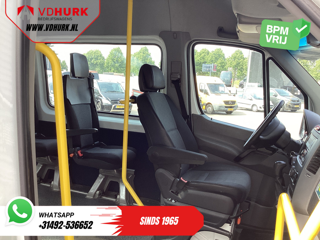 Mercedes-Benz Sprinter Personenvervoer 313 2.2 CDI L2H2 €11.132 Incl. BTW BPM VRIJ! EXPORT ONLY Combi/ 9 Persoons/ Kombi/ 9P/ Airco/ Rolstoellift 8