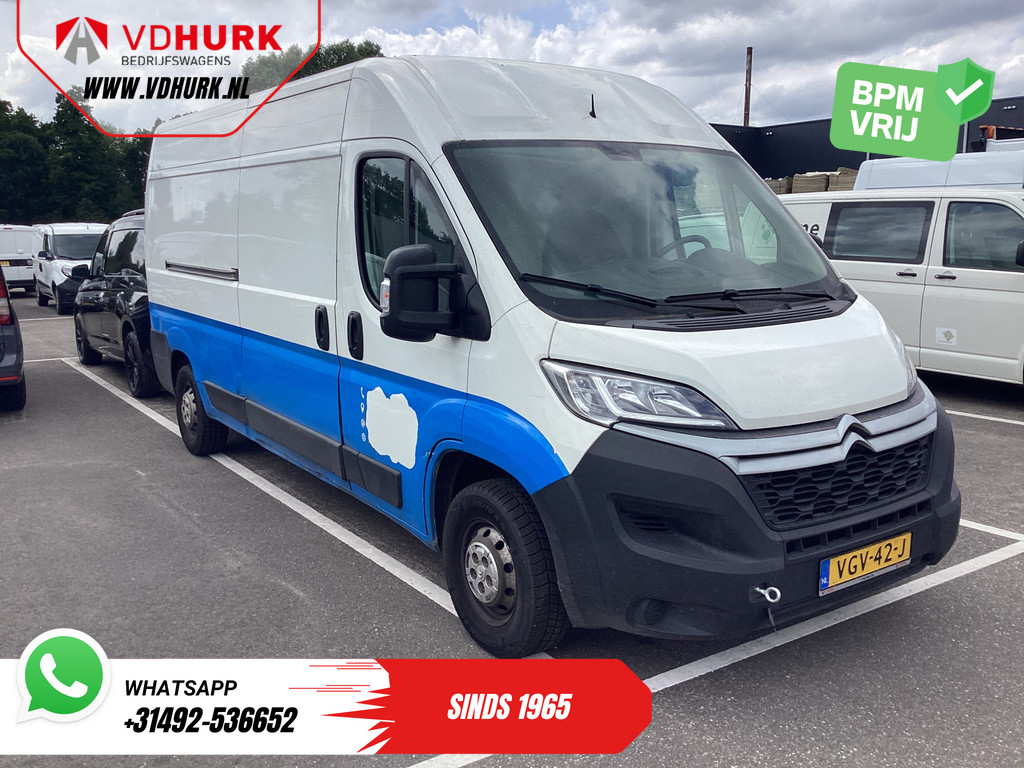 Citroën Jumper Bestelbus 33 2.2 HDi 140pk L3H2 EXPORT ONLY ENGINE BROKEN NL Auto/ Airco/ Camera/ 2.5t Trekverm. 7
