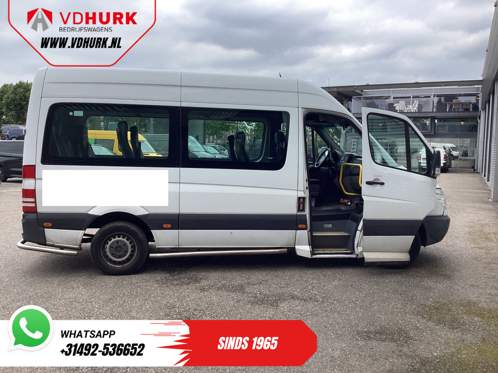Mercedes-Benz Sprinter Personenvervoer 313 2.2 CDI Aut. L2H2 €11.132 Incl. BTW BPM VRIJ! Combi/ 9 Persoons/ Kombi/ 9P/ Airco/ Rolstoellift 5