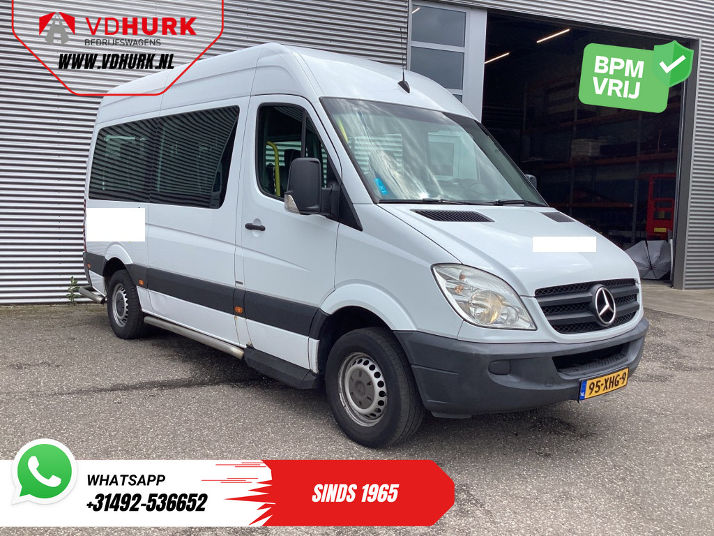 Mercedes-Benz Sprinter Personenvervoer 313 2.2 CDI L2H2 €10.769 Incl. BTW BPM VRIJ! EXPORT ONLY Combi/ 9 Persoons/ Kombi/ 9P/ Airco/ Rolstoellift 0