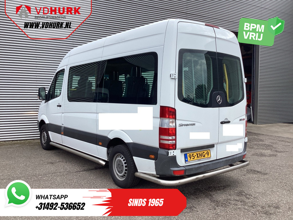 Mercedes-Benz Sprinter Personenvervoer 313 2.2 CDI L2H2 €10.769 Incl. BTW BPM VRIJ! EXPORT ONLY Combi/ 9 Persoons/ Kombi/ 9P/ Airco/ Rolstoellift 1
