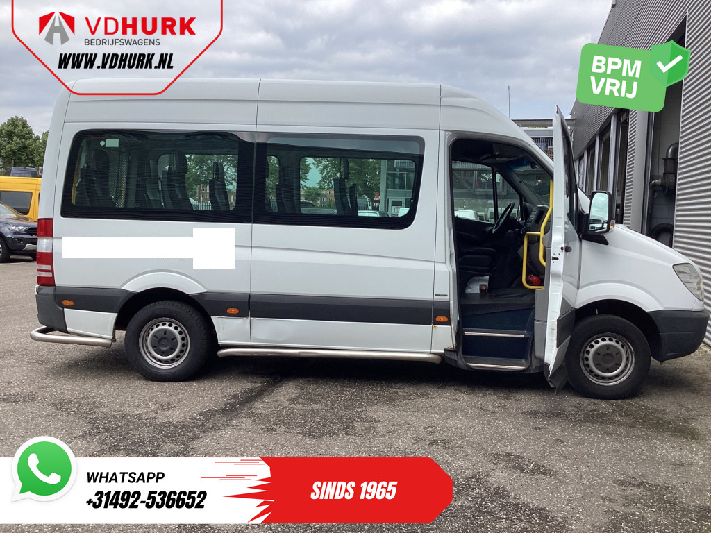 Mercedes-Benz Sprinter Personenvervoer 313 2.2 CDI L2H2 €10.769 Incl. BTW BPM VRIJ! EXPORT ONLY Combi/ 9 Persoons/ Kombi/ 9P/ Airco/ Rolstoellift 5