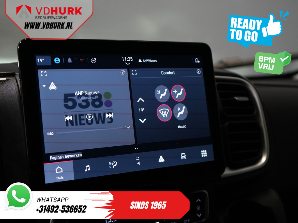 Citroën Jumper Bestelbus (Fiat Ducato) 2.2 MJ 140 pk Aut. ZF L2H2 BPM VRIJ! LED/ Carplay/ LMV/ Climate/ Navi/ Camera/ Cruise 21