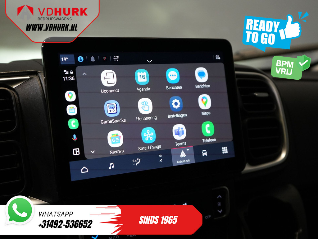 Citroën Jumper Bestelbus (Fiat Ducato) 2.2 MJ 140 pk Aut. ZF L2H2 BPM VRIJ! LED/ Carplay/ LMV/ Climate/ Navi/ Camera/ Cruise 22