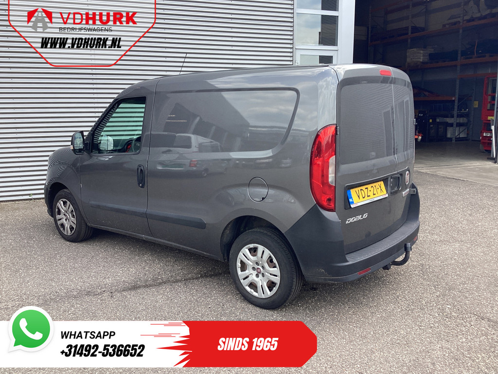 Fiat Dobló Cargo Bestelbus 1.6 MJ 105 pk 3Pers./ Airco/ Cruise/ Navi/ Trekhaak 1