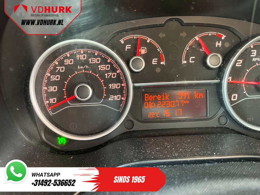 Fiat Dobló Cargo Bestelbus 1.6 MJ 105 pk 3Pers./ Airco/ Cruise/ Navi/ Trekhaak 11