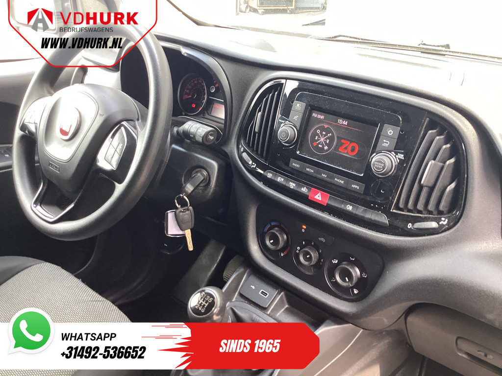 Fiat Dobló Cargo Bestelbus 1.6 MJ 105 pk 3Pers./ Airco/ Cruise/ Navi/ Trekhaak 2