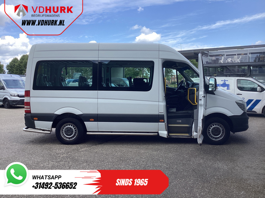 Mercedes-Benz Sprinter Personenvervoer Mercedes-Benz 313 2.2 CDI Aut. E6 L2H2 €10.890 Incl. BTW BPM VRIJ! EXPORT ONLY Combi/ 9 Persoons/ Kombi/ 9P/ Airco/ Rolstoellift 5