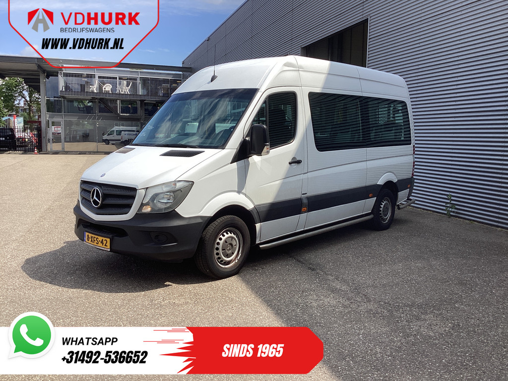 Mercedes-Benz Sprinter Personenvervoer Mercedes-Benz 313 2.2 CDI Aut. E6 L2H2 €10.890 Incl. BTW BPM VRIJ! EXPORT ONLY Combi/ 9 Persoons/ Kombi/ 9P/ Airco/ Rolstoellift 7