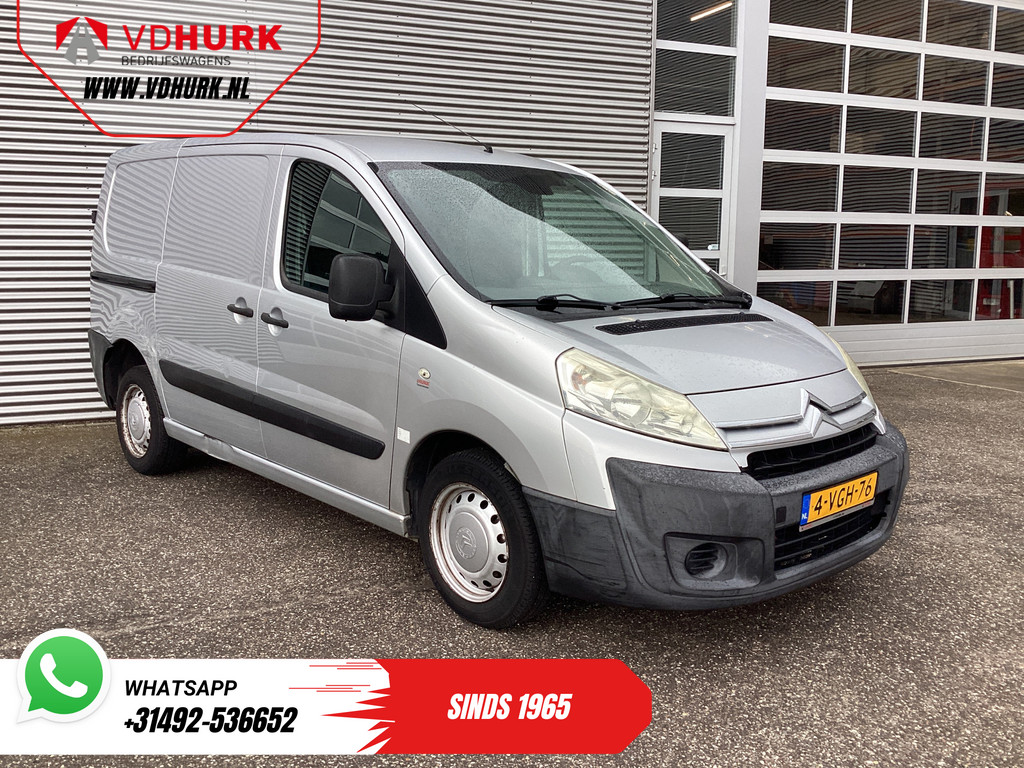 Citroën Jumpy Bestelbus 2.0 HDI 120 pk EXPORT ONLY 3Pers./ NL Auto/ Airco/ Cruise 0