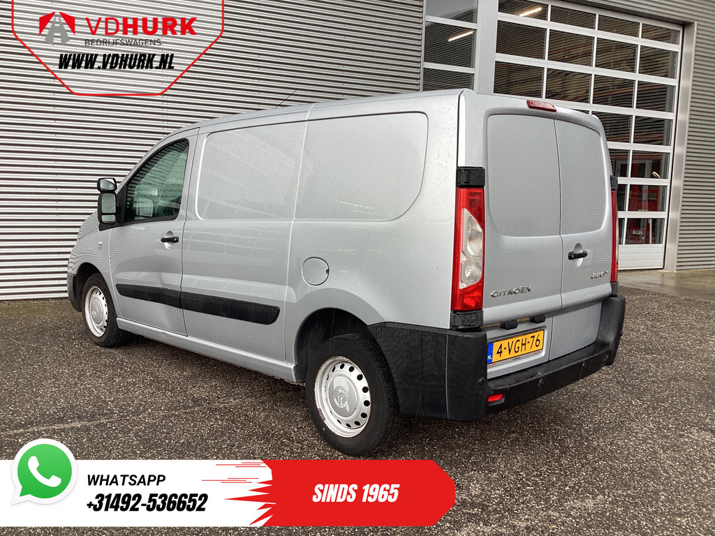 Citroën Jumpy Bestelbus 2.0 HDI 120 pk EXPORT ONLY 3Pers./ NL Auto/ Airco/ Cruise 1