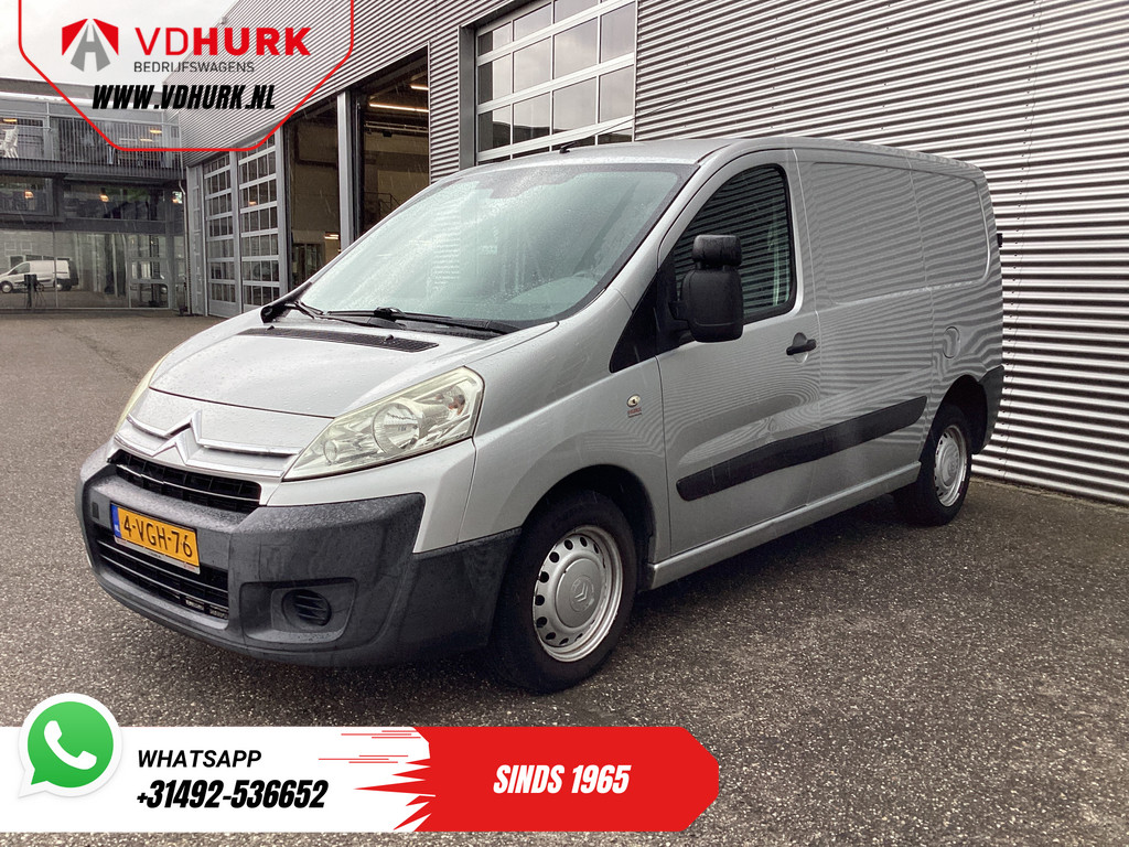Citroën Jumpy Bestelbus 2.0 HDI 120 pk EXPORT ONLY 3Pers./ NL Auto/ Airco/ Cruise 9