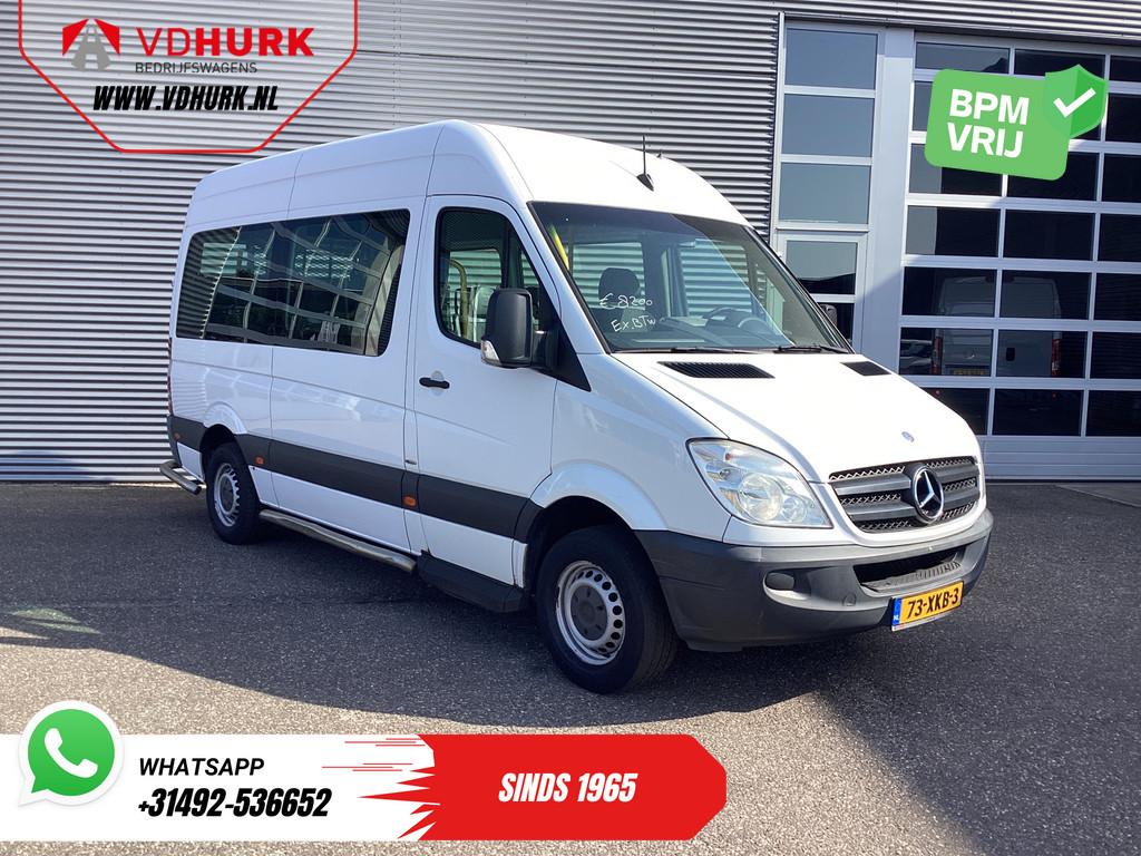 Mercedes-Benz Sprinter Personenvervoer 313 2.2 CDI L2H2 €9.922 Incl. BTW BPM VRIJ! EXPORT ONLY Combi/ 9 Persoons/ Kombi/ 9P/ Airco/ Rolstoellift 0