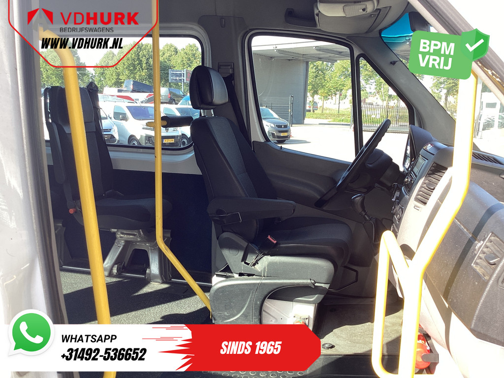 Mercedes-Benz Sprinter Personenvervoer 313 2.2 CDI L2H2 €9.922 Incl. BTW BPM VRIJ! EXPORT ONLY Combi/ 9 Persoons/ Kombi/ 9P/ Airco/ Rolstoellift 10