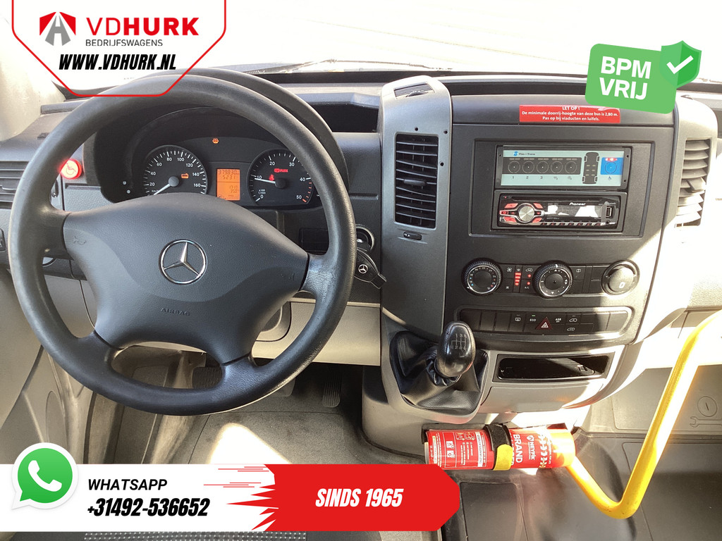 Mercedes-Benz Sprinter Personenvervoer 313 2.2 CDI L2H2 €9.922 Incl. BTW BPM VRIJ! EXPORT ONLY Combi/ 9 Persoons/ Kombi/ 9P/ Airco/ Rolstoellift 12