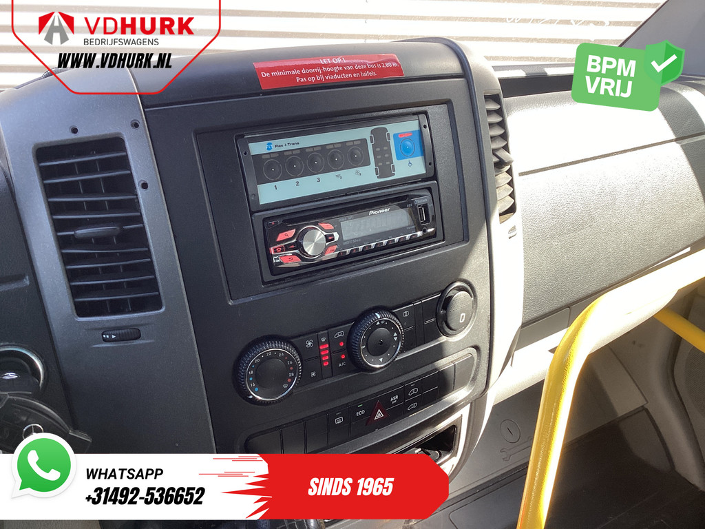 Mercedes-Benz Sprinter Personenvervoer 313 2.2 CDI L2H2 €9.922 Incl. BTW BPM VRIJ! EXPORT ONLY Combi/ 9 Persoons/ Kombi/ 9P/ Airco/ Rolstoellift 14