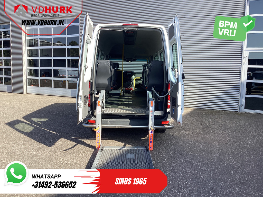 Mercedes-Benz Sprinter Personenvervoer 313 2.2 CDI L2H2 €9.922 Incl. BTW BPM VRIJ! EXPORT ONLY Combi/ 9 Persoons/ Kombi/ 9P/ Airco/ Rolstoellift 4