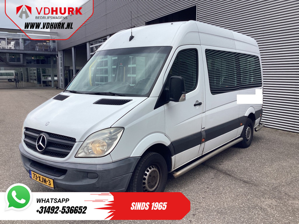 Mercedes-Benz Sprinter Personenvervoer 313 2.2 CDI L2H2 €9.922 Incl. BTW BPM VRIJ! EXPORT ONLY Combi/ 9 Persoons/ Kombi/ 9P/ Airco/ Rolstoellift 7