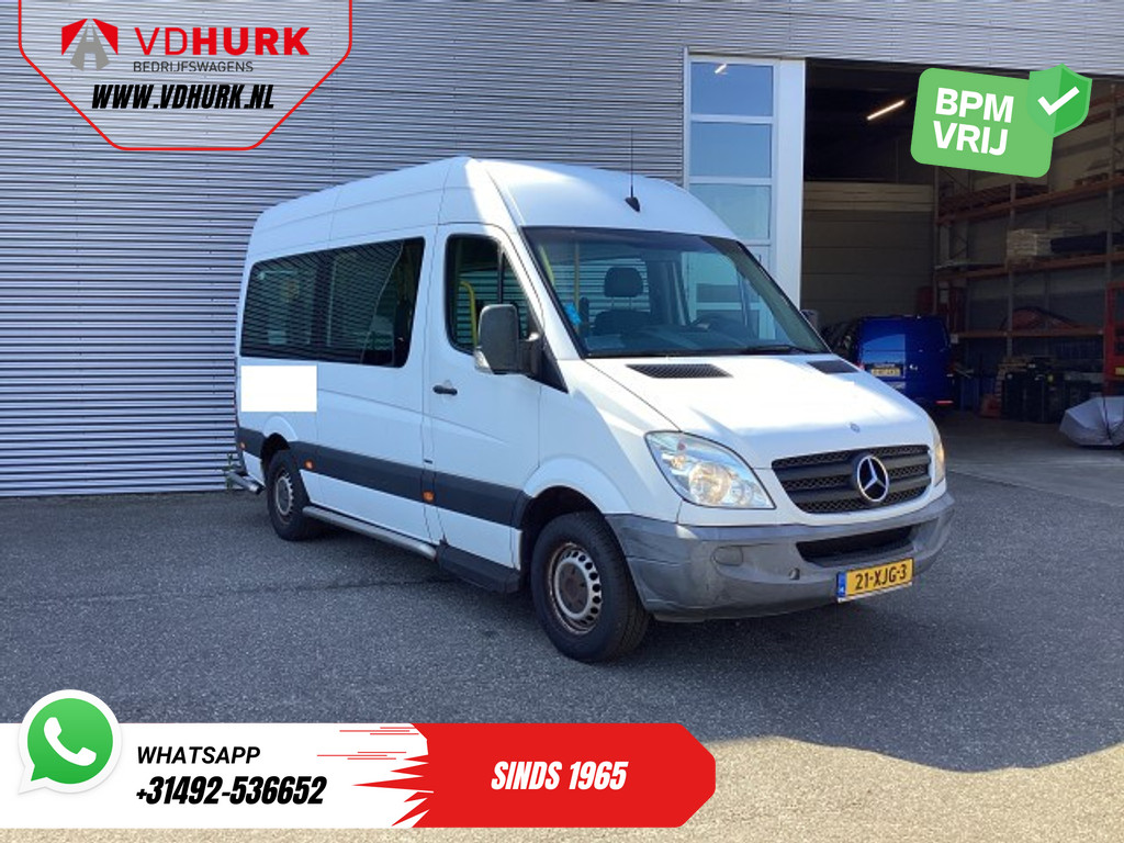 Mercedes-Benz Sprinter Personenvervoer 313 2.2 CDI L2H2 €9.922 Incl. BTW BPM VRIJ! EXPORT ONLY Combi/ 9 Persoons/ Kombi/ 9P/ Airco/ Rolstoellift 0