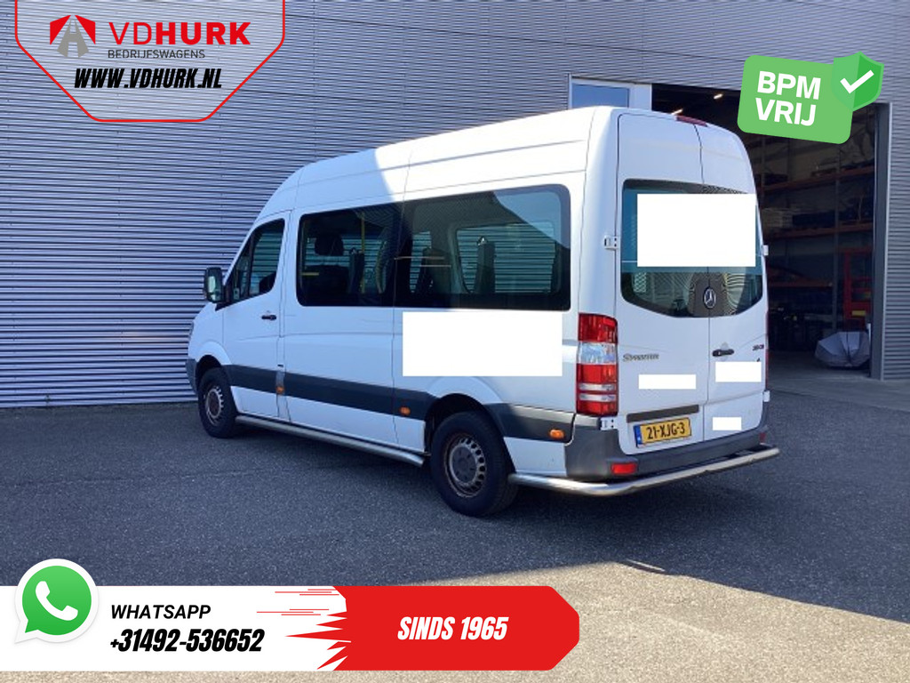 Mercedes-Benz Sprinter Personenvervoer 313 2.2 CDI L2H2 €9.922 Incl. BTW BPM VRIJ! EXPORT ONLY Combi/ 9 Persoons/ Kombi/ 9P/ Airco/ Rolstoellift 1