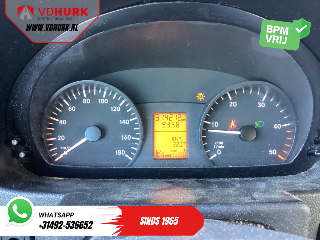 Mercedes-Benz Sprinter Personenvervoer 313 2.2 CDI L2H2 €9.922 Incl. BTW BPM VRIJ! EXPORT ONLY Combi/ 9 Persoons/ Kombi/ 9P/ Airco/ Rolstoellift 12