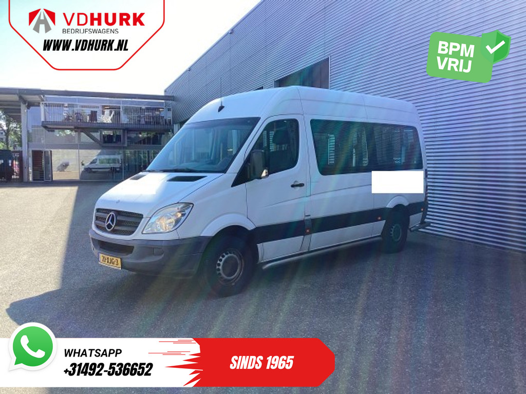 Mercedes-Benz Sprinter Personenvervoer 313 2.2 CDI L2H2 €9.922 Incl. BTW BPM VRIJ! EXPORT ONLY Combi/ 9 Persoons/ Kombi/ 9P/ Airco/ Rolstoellift 13