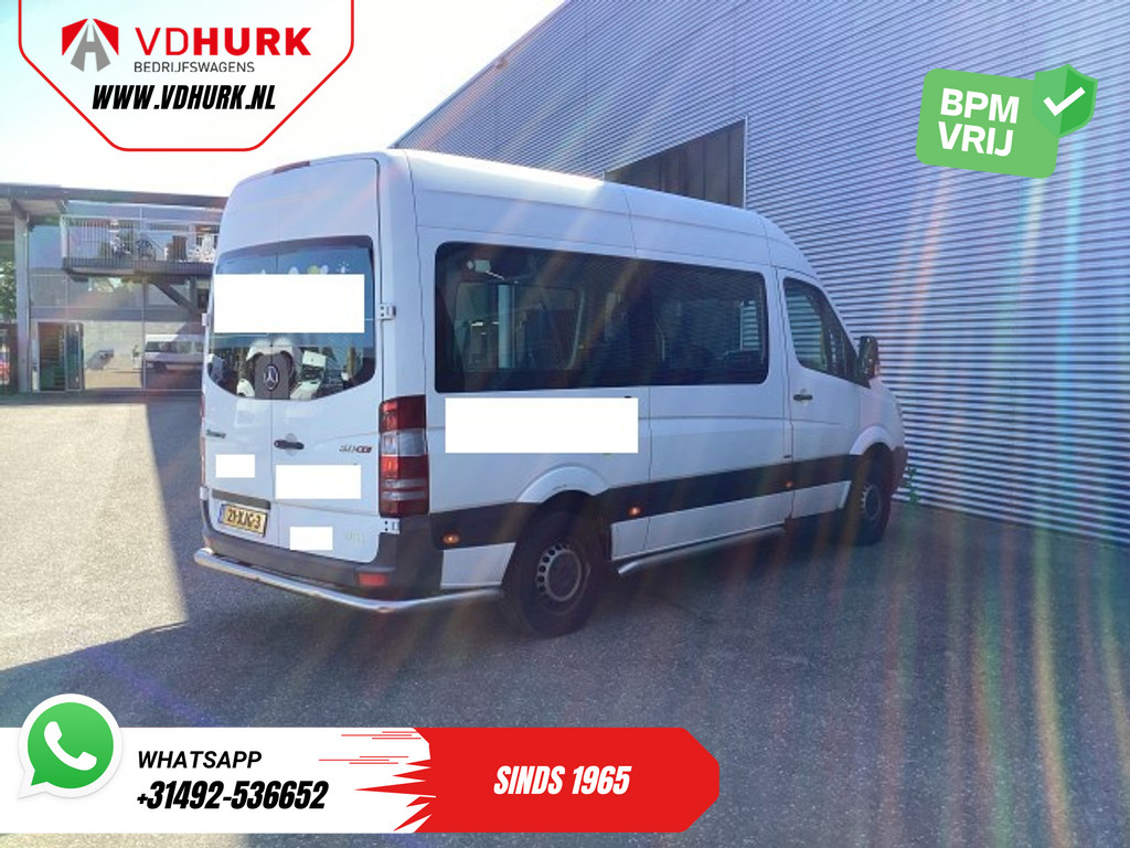 Mercedes-Benz Sprinter Personenvervoer 313 2.2 CDI L2H2 €9.922 Incl. BTW BPM VRIJ! EXPORT ONLY Combi/ 9 Persoons/ Kombi/ 9P/ Airco/ Rolstoellift 14
