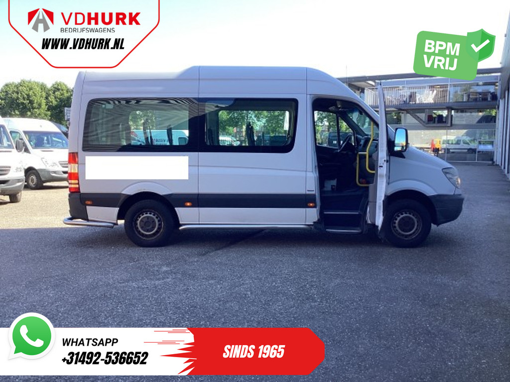 Mercedes-Benz Sprinter Personenvervoer 313 2.2 CDI L2H2 €9.922 Incl. BTW BPM VRIJ! EXPORT ONLY Combi/ 9 Persoons/ Kombi/ 9P/ Airco/ Rolstoellift 5