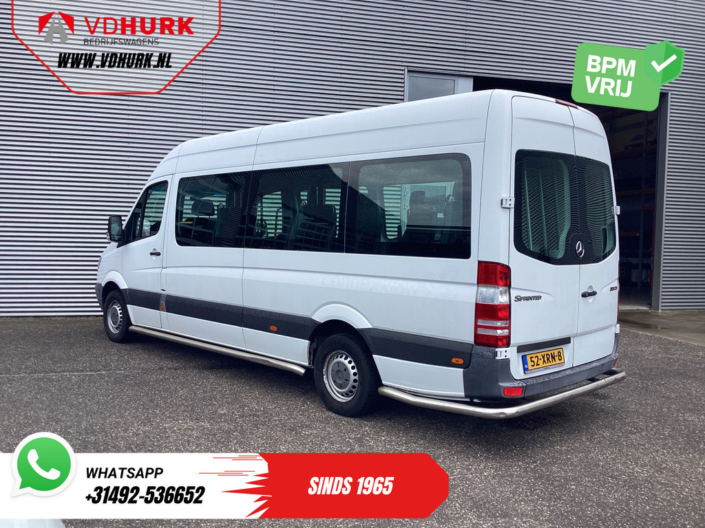 Mercedes-Benz Sprinter Personenvervoer 313 2.2 CDI L3H2 €10.572 Incl. BTW BPM VRIJ! EXPORT ONLY Combi/ 9 Persoons/ Kombi/ 9P/ Airco/ Rolstoellift 1