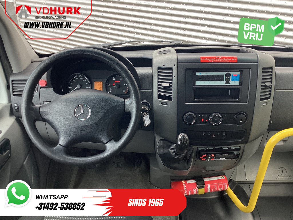 Mercedes-Benz Sprinter Personenvervoer 313 2.2 CDI L3H2 €10.572 Incl. BTW BPM VRIJ! EXPORT ONLY Combi/ 9 Persoons/ Kombi/ 9P/ Airco/ Rolstoellift 12