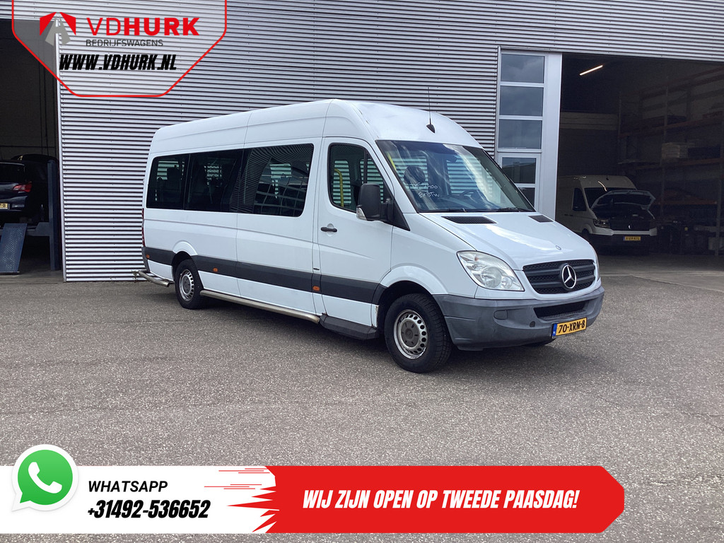 Mercedes-Benz Sprinter Personenvervoer 313 2.2 CDI L3H2 €8.954 Incl. BTW BPM VRIJ! EXPORT ONLY Combi/ 9 Persoons/ Kombi/ 9P/ Airco/ Rolstoellift 10