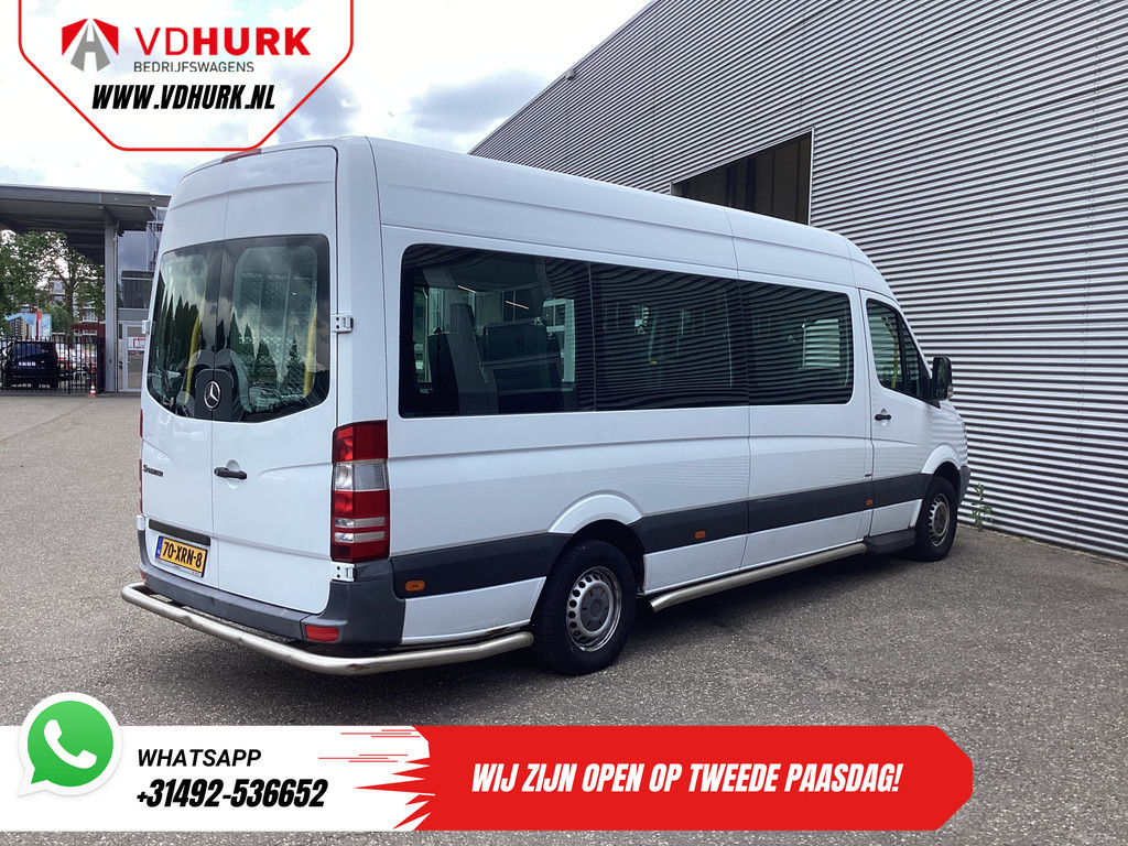 Mercedes-Benz Sprinter Personenvervoer 313 2.2 CDI L3H2 €8.954 Incl. BTW BPM VRIJ! EXPORT ONLY Combi/ 9 Persoons/ Kombi/ 9P/ Airco/ Rolstoellift 14