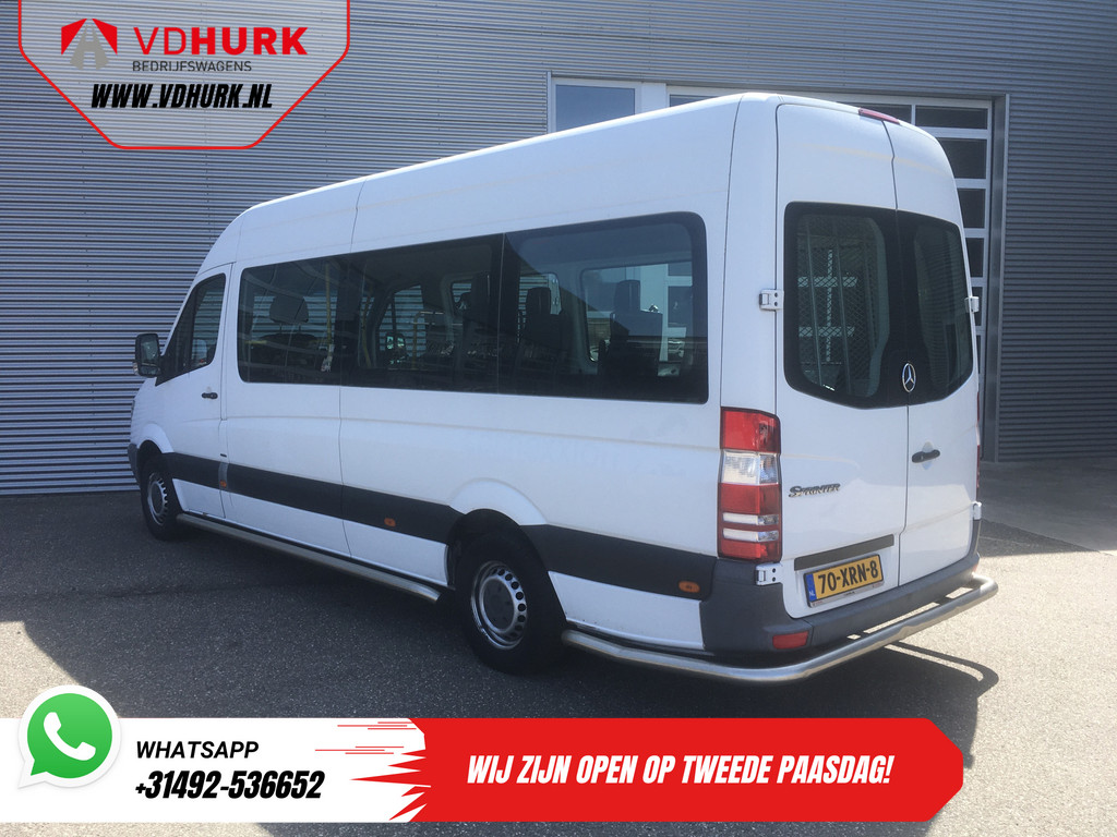Mercedes-Benz Sprinter Personenvervoer 313 2.2 CDI L3H2 €8.954 Incl. BTW BPM VRIJ! EXPORT ONLY Combi/ 9 Persoons/ Kombi/ 9P/ Airco/ Rolstoellift 2