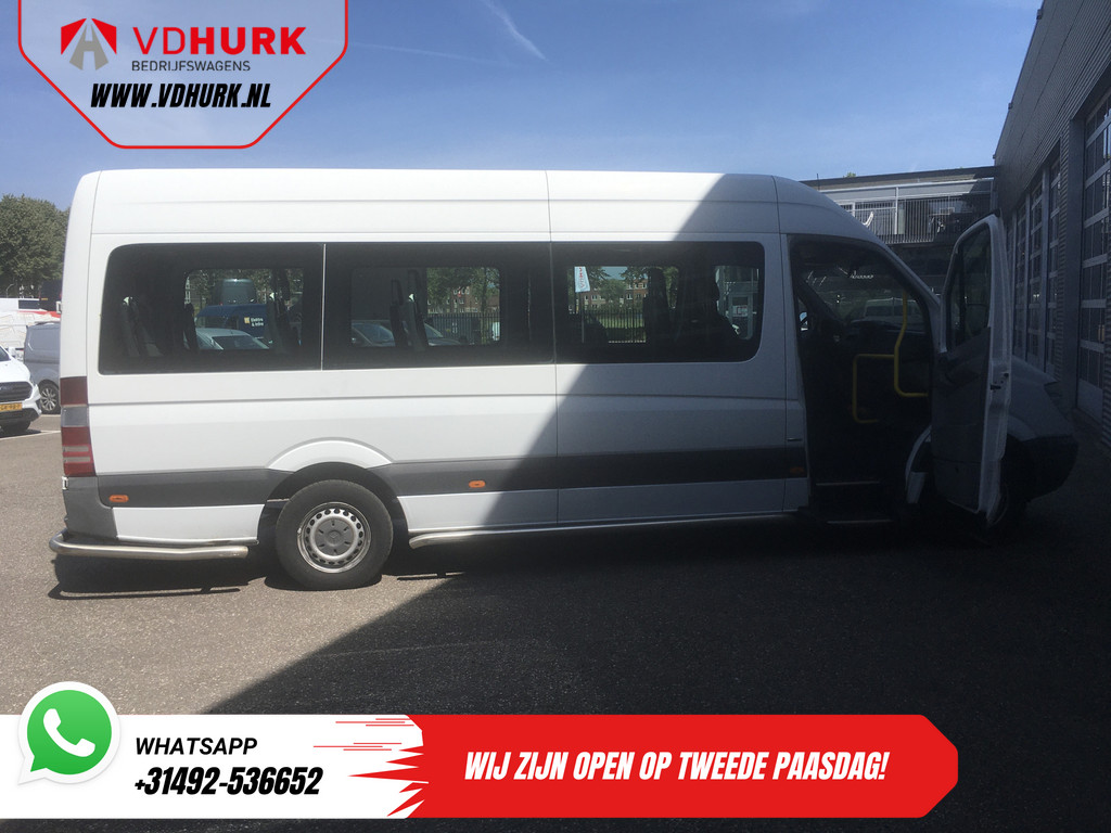 Mercedes-Benz Sprinter Personenvervoer 313 2.2 CDI L3H2 €8.954 Incl. BTW BPM VRIJ! EXPORT ONLY Combi/ 9 Persoons/ Kombi/ 9P/ Airco/ Rolstoellift 8