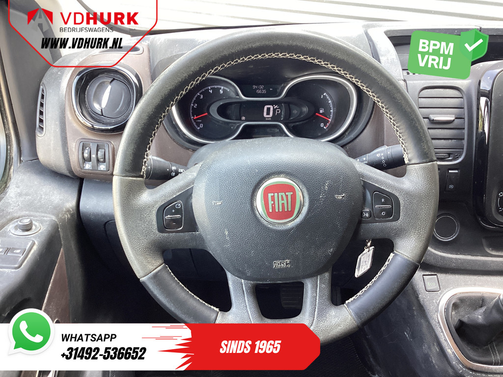 Fiat Talento Bestelbus 2.0 MJ 150 pk Aut. L2 BPM VRIJ! Navi/ Camera/ PDC/ LMV/ Cruise/ Trekhaak/ Sidesteps/ Airco 11