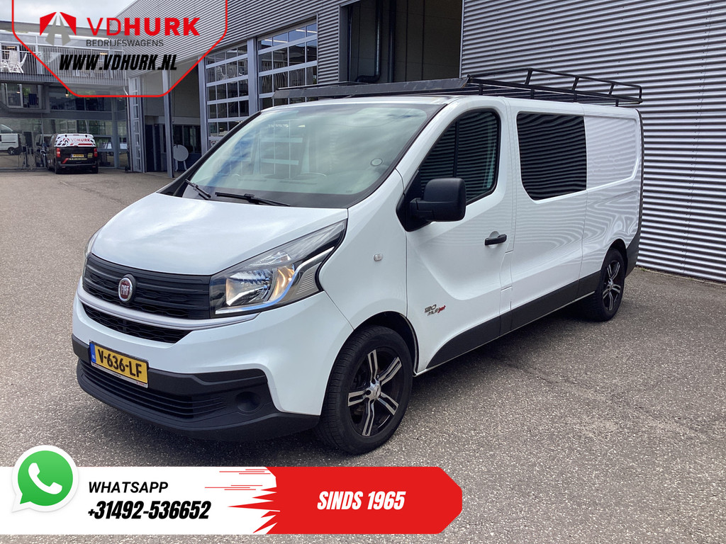 Fiat Talento Bestelbus 1.6 MJ 125 pk L2 DC Dubbel Cabine EXPORT ONLY Airco/ Android/ Camera/ Imperiaal 7