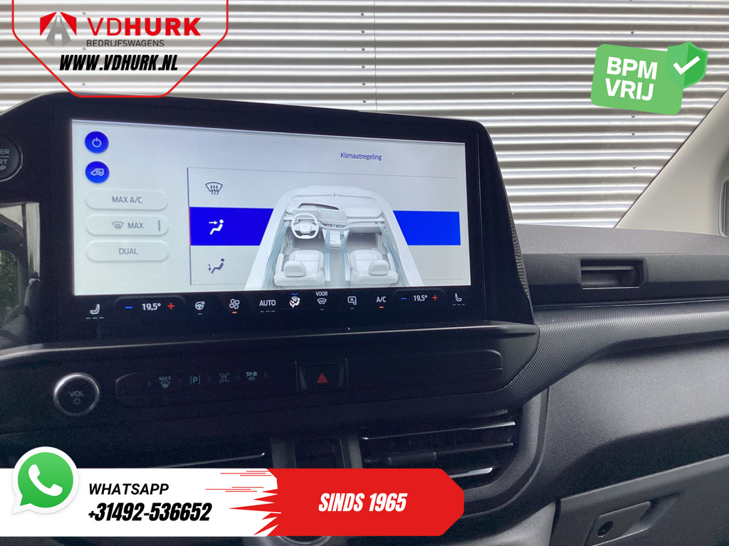 Ford Transit Custom Bestelbus 300 2.0 TDCI 150 pk L2 Limited BPM VRIJ! Garantie tot 3-28'/ LED/ Adapt.Cruise/ Navi/ Stuurverw./ Stoelverw./ Carplay/ Camera/ P 15