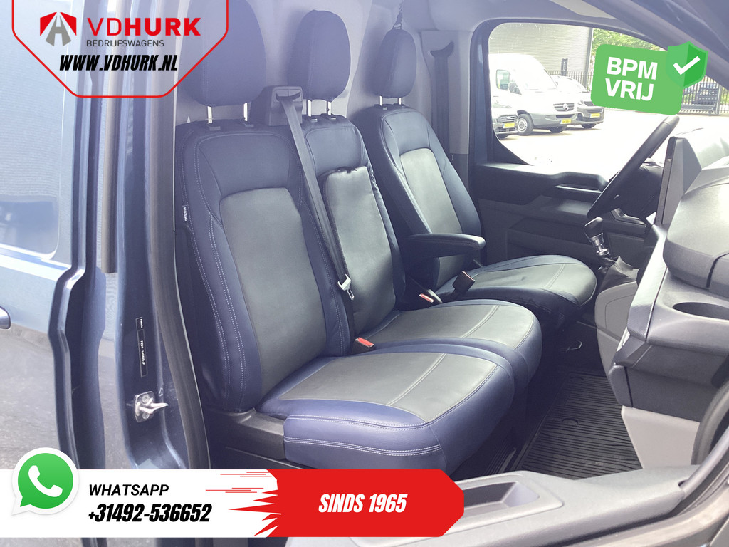 Ford Transit Custom Bestelbus 300 2.0 TDCI 150 pk L2 Limited BPM VRIJ! Garantie tot 3-28'/ LED/ Adapt.Cruise/ Navi/ Stuurverw./ Stoelverw./ Carplay/ Camera/ P 9