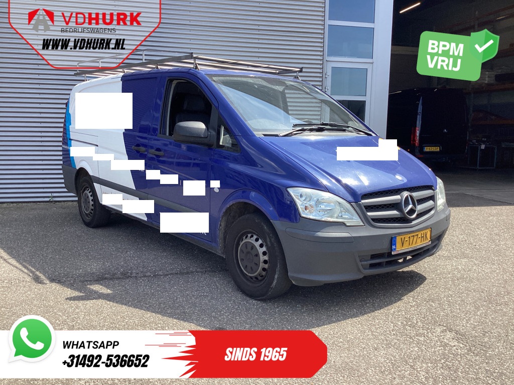 Mercedes-Benz Vito Bestelbus 116 CDI L2 EXPORT ONLY Carplay/ Imperiaal/ Airco/ Trekhaak 0