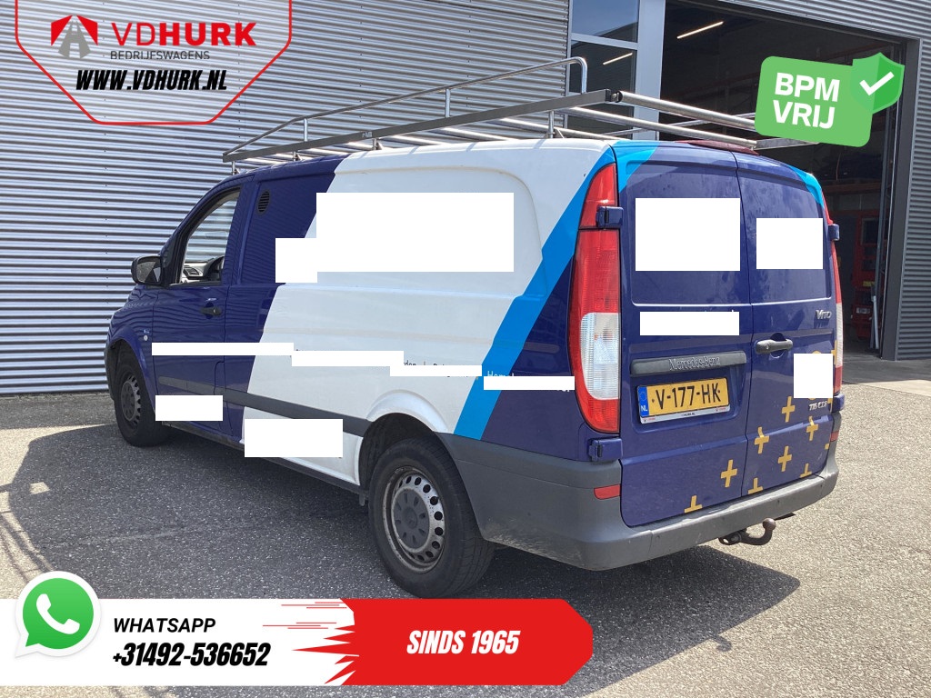 Mercedes-Benz Vito Bestelbus 116 CDI L2 EXPORT ONLY Carplay/ Imperiaal/ Airco/ Trekhaak 1