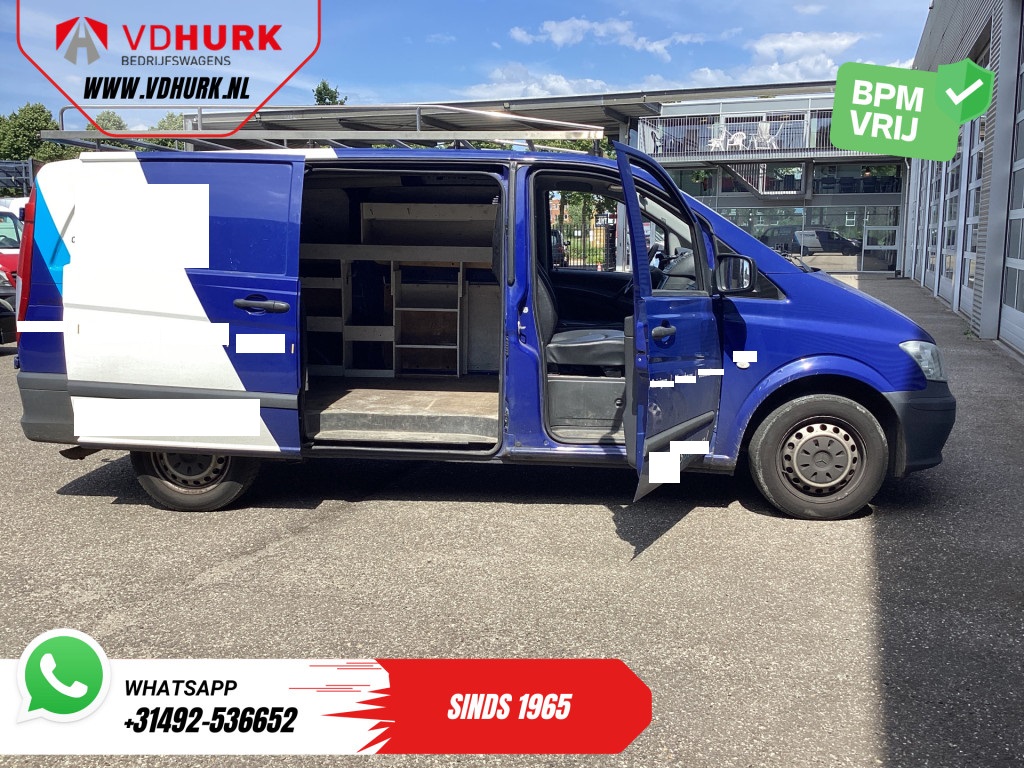Mercedes-Benz Vito Bestelbus 116 CDI L2 EXPORT ONLY Carplay/ Imperiaal/ Airco/ Trekhaak 5