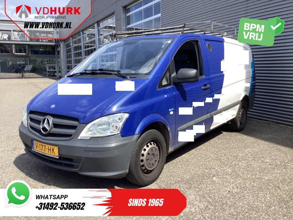 Mercedes-Benz Vito Bestelbus 116 CDI L2 EXPORT ONLY Carplay/ Imperiaal/ Airco/ Trekhaak 8