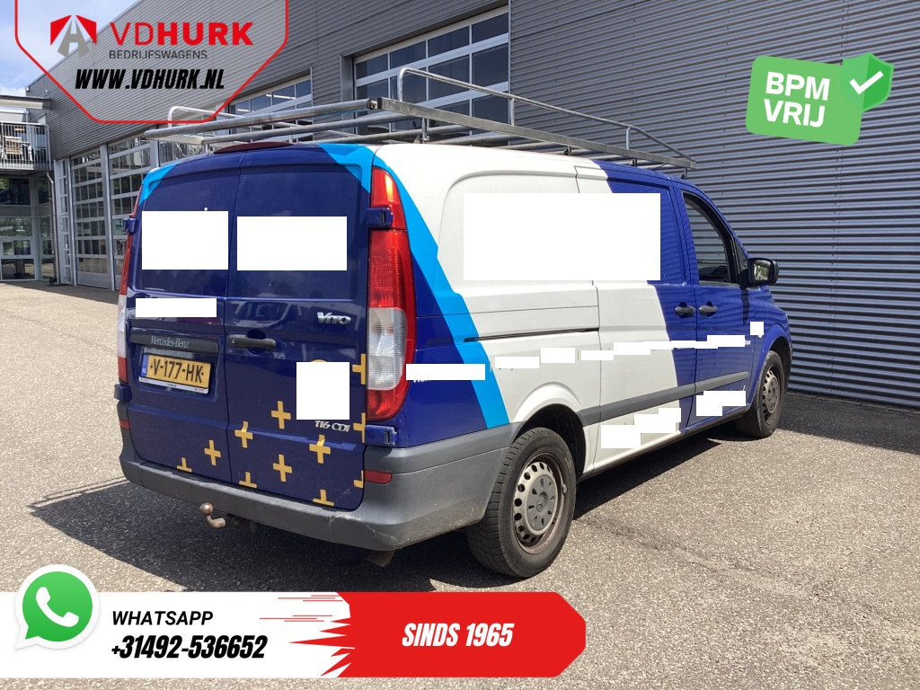 Mercedes-Benz Vito Bestelbus 116 CDI L2 EXPORT ONLY Carplay/ Imperiaal/ Airco/ Trekhaak 9