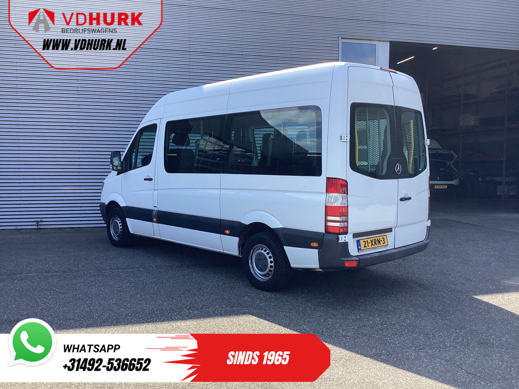 Mercedes-Benz Sprinter Personenvervoer 313 2.2 CDI L2H2 €9922 Incl. BTW BPM VRIJ! EXPORT ONLY Combi/ 9 Persoons/ Kombi/ 9P/ Airco/ Rolstoellift 1