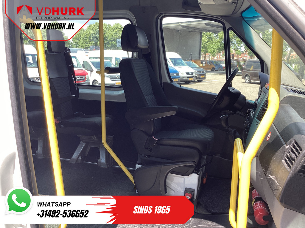Mercedes-Benz Sprinter Personenvervoer 313 2.2 CDI L2H2 €9922 Incl. BTW BPM VRIJ! EXPORT ONLY Combi/ 9 Persoons/ Kombi/ 9P/ Airco/ Rolstoellift 10