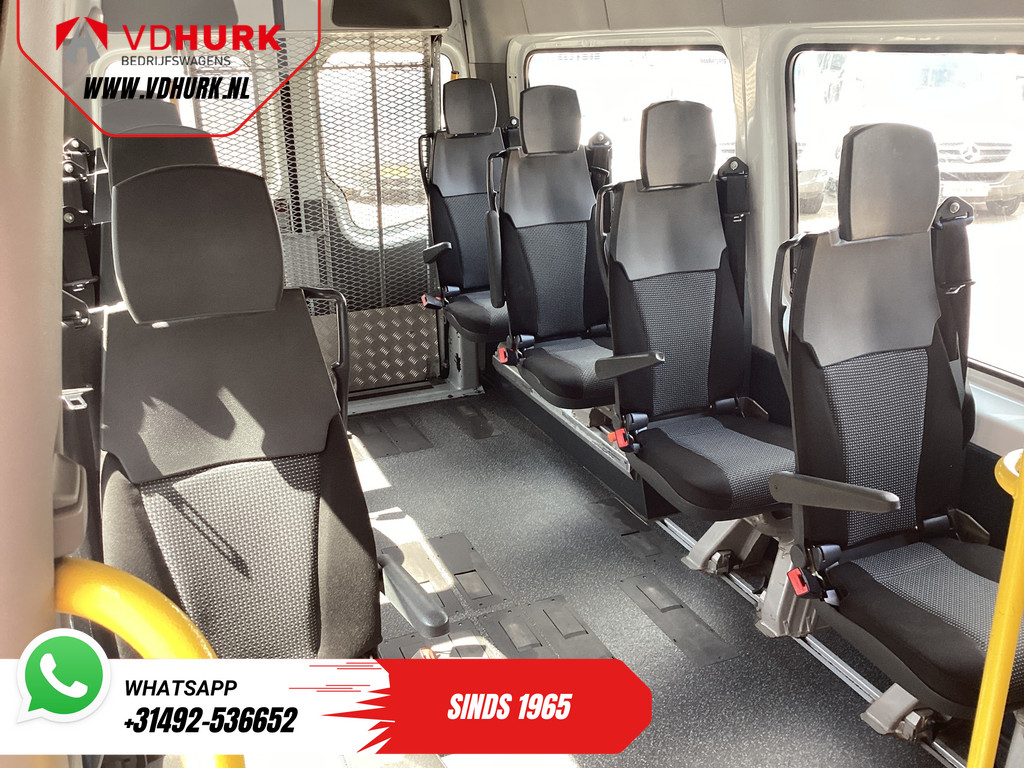 Mercedes-Benz Sprinter Personenvervoer 313 2.2 CDI L2H2 €9922 Incl. BTW BPM VRIJ! EXPORT ONLY Combi/ 9 Persoons/ Kombi/ 9P/ Airco/ Rolstoellift 11