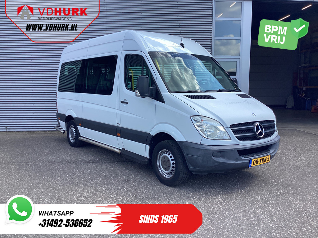 Mercedes-Benz Sprinter Personenvervoer 313 2.2 CDI L2H2 €9922 Incl. BTW BPM VRIJ! EXPORT ONLY Combi/ 9 Persoons/ Kombi/ 9P/ Airco/ Rolstoellift 0