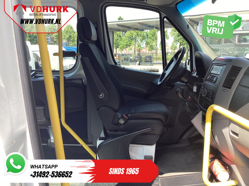 Mercedes-Benz Sprinter Personenvervoer 313 2.2 CDI L2H2 €9922 Incl. BTW BPM VRIJ! EXPORT ONLY Combi/ 9 Persoons/ Kombi/ 9P/ Airco/ Rolstoellift 10