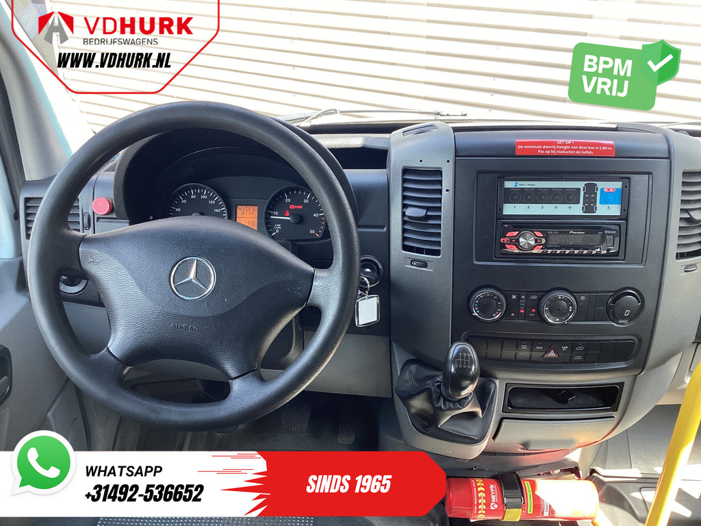 Mercedes-Benz Sprinter Personenvervoer 313 2.2 CDI L2H2 €9922 Incl. BTW BPM VRIJ! EXPORT ONLY Combi/ 9 Persoons/ Kombi/ 9P/ Airco/ Rolstoellift 12